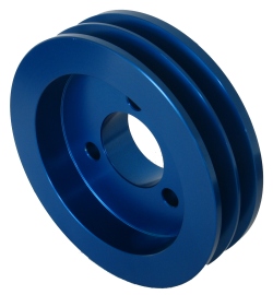 Standard Yanmar 2 Sheave PTO - edge view